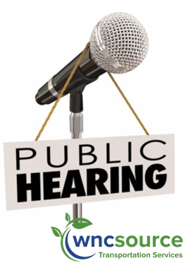 Notice of Public Hearing WNCSource Community Transportation